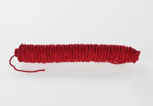 WOOL YARN BURGUNDY 5MM*7M-0