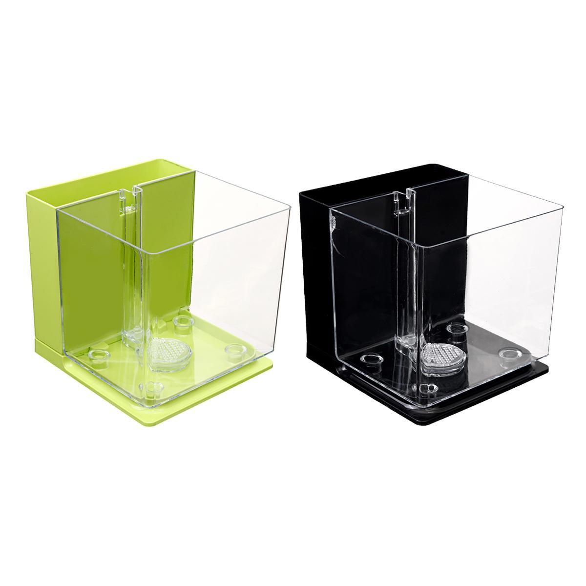 The Aquatic Oasis: Innovative Self-Cleaning Mini Fish Tank