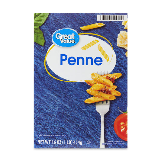 Penne Pasta 16oz | Great Value image 0
