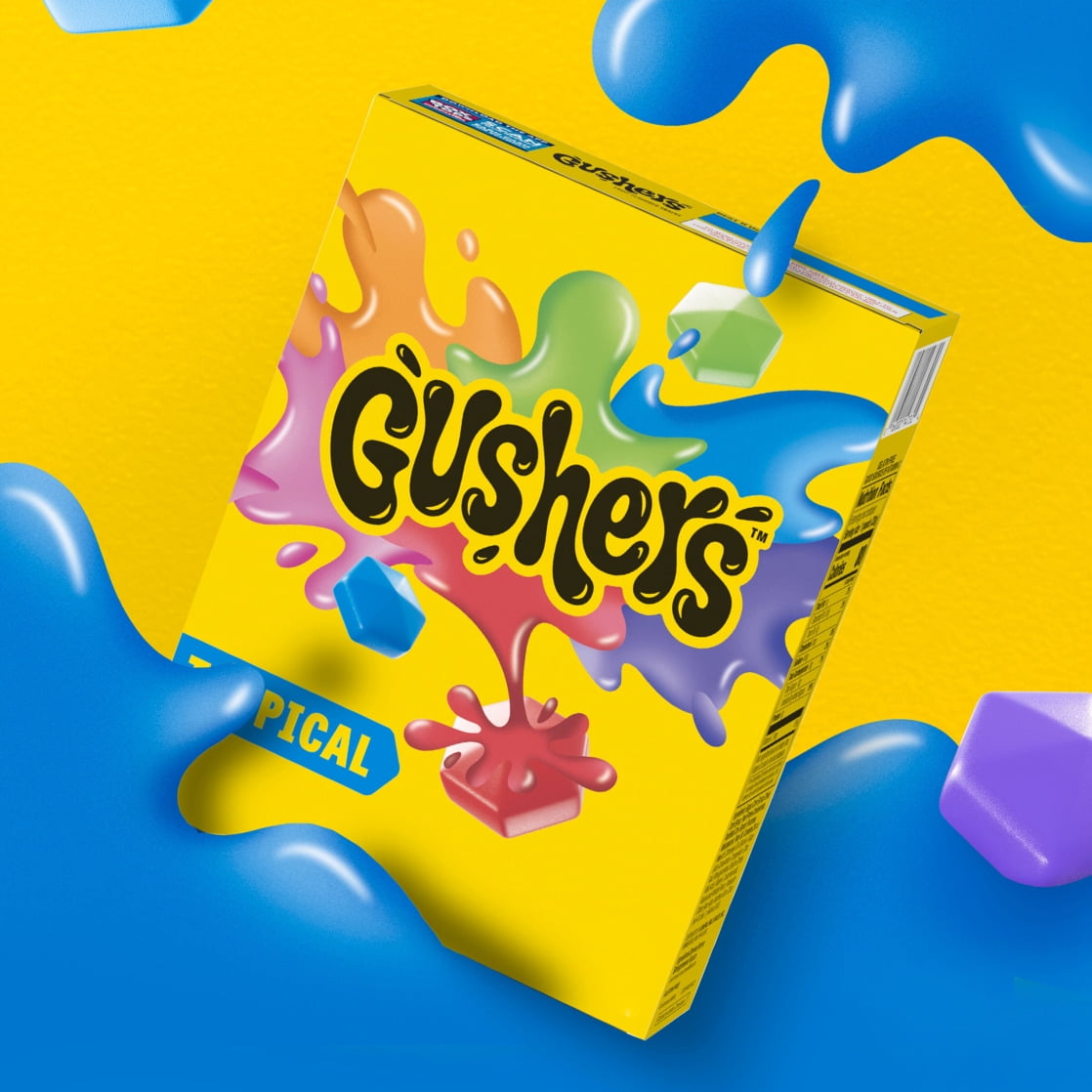 6 Pack Fruit Gushers - Tropical Flavor | Walmart image 1
