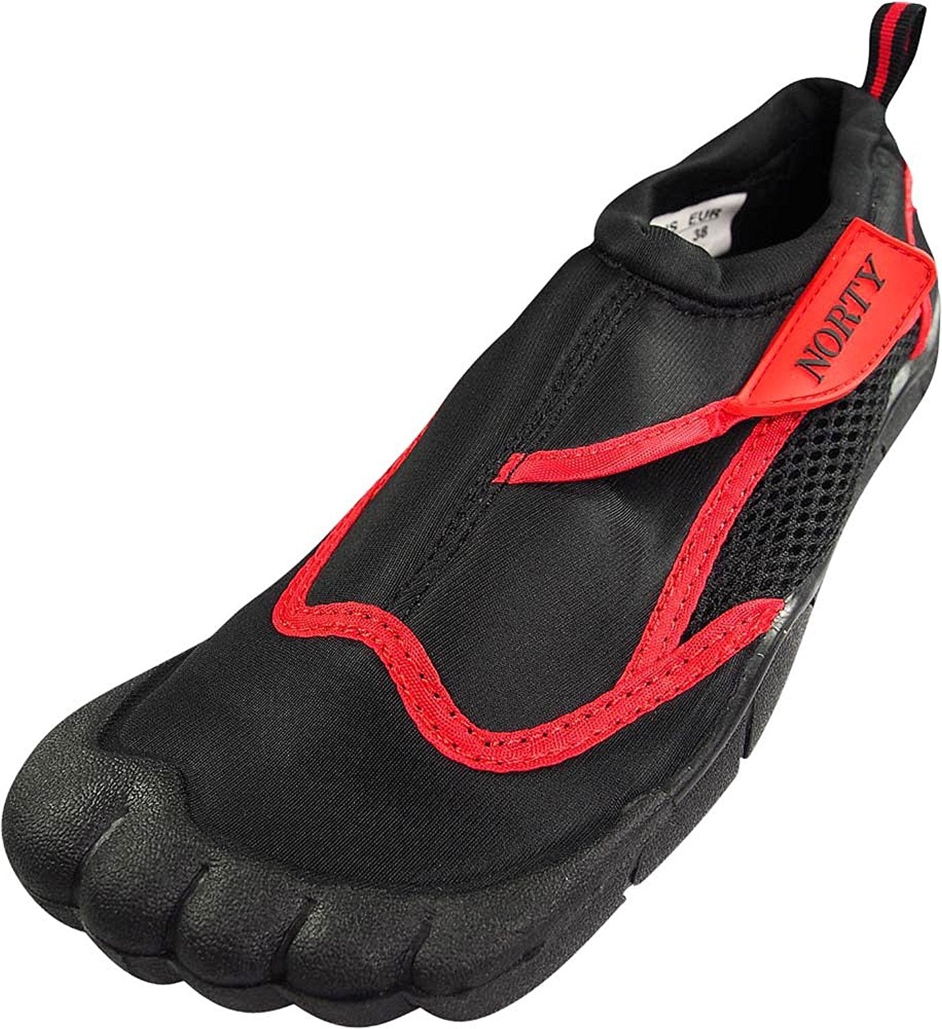 Norty Young Mens Teens Skeletoe Aqua Wave Water Shoe - Runs 1 Size Small
