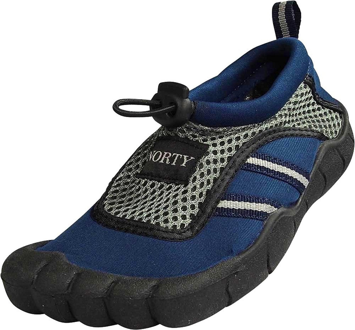 Norty Young Mens Teens Skeletoe Aqua Wave Water Shoe - Runs 1 Size Small