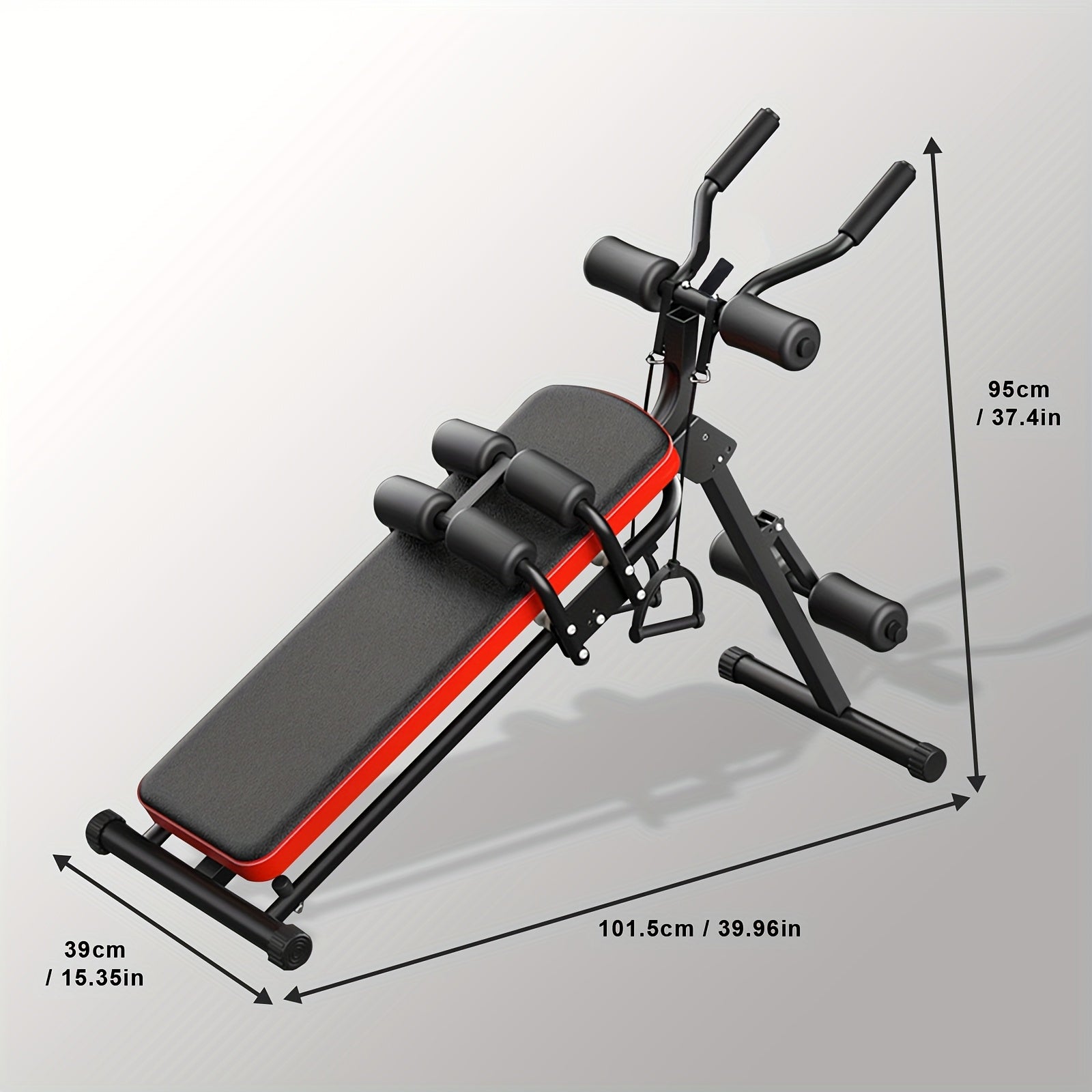 Ab Workout Sit-Up Bench-2