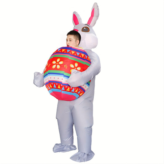 Everyday Festive™ Inflatable Bunny Costume for Easter and Halloween Parties