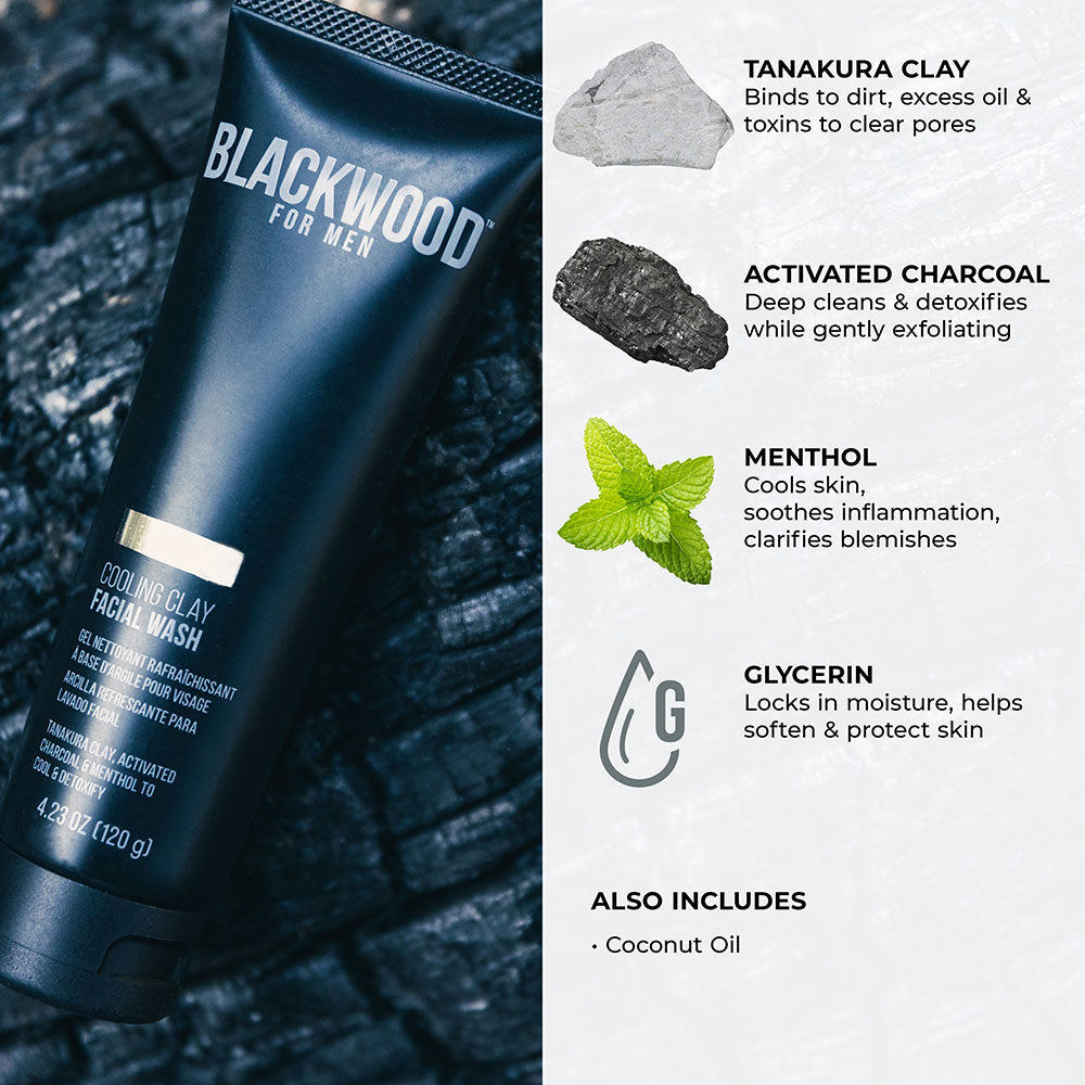 Cooling Clay Facial Wash