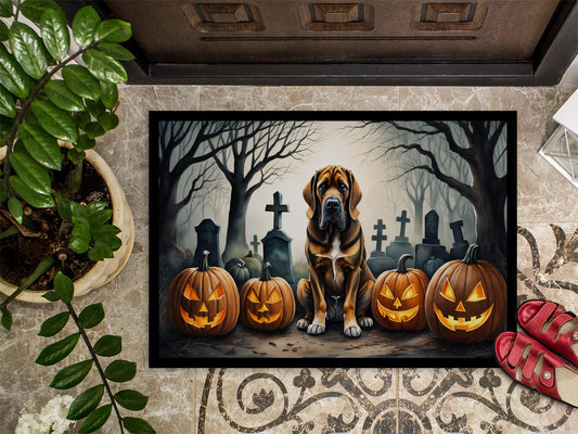 Bloodhound Spooky Halloween Doormat