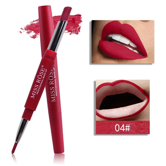 Double Opening Lipstick Waterproof Lip Makeup Tools