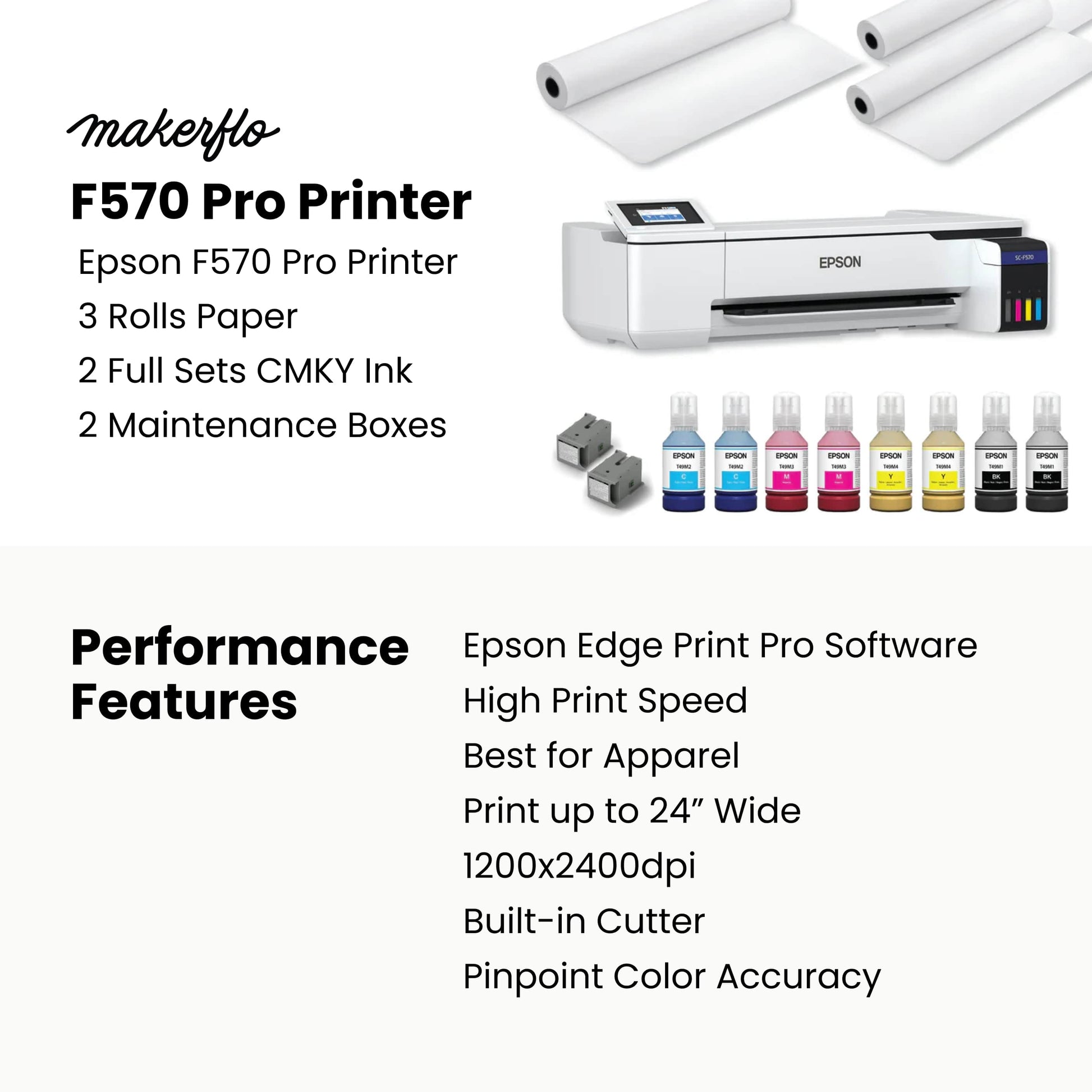 Epson F570 Sublimation Printer-3