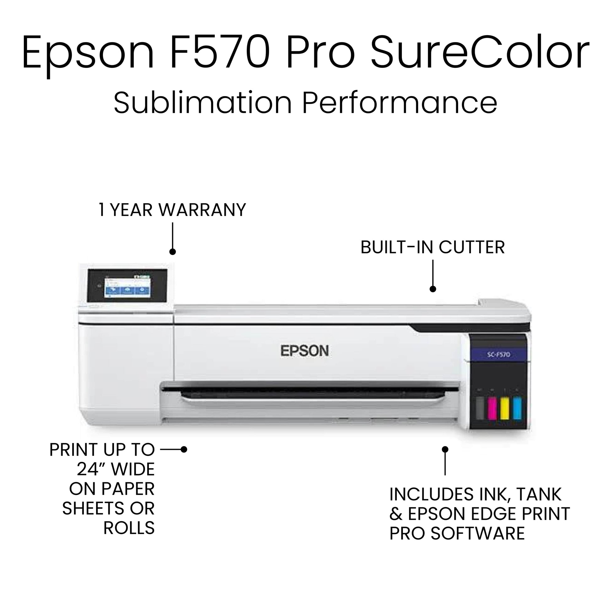 Epson F570 Sublimation Printer-2