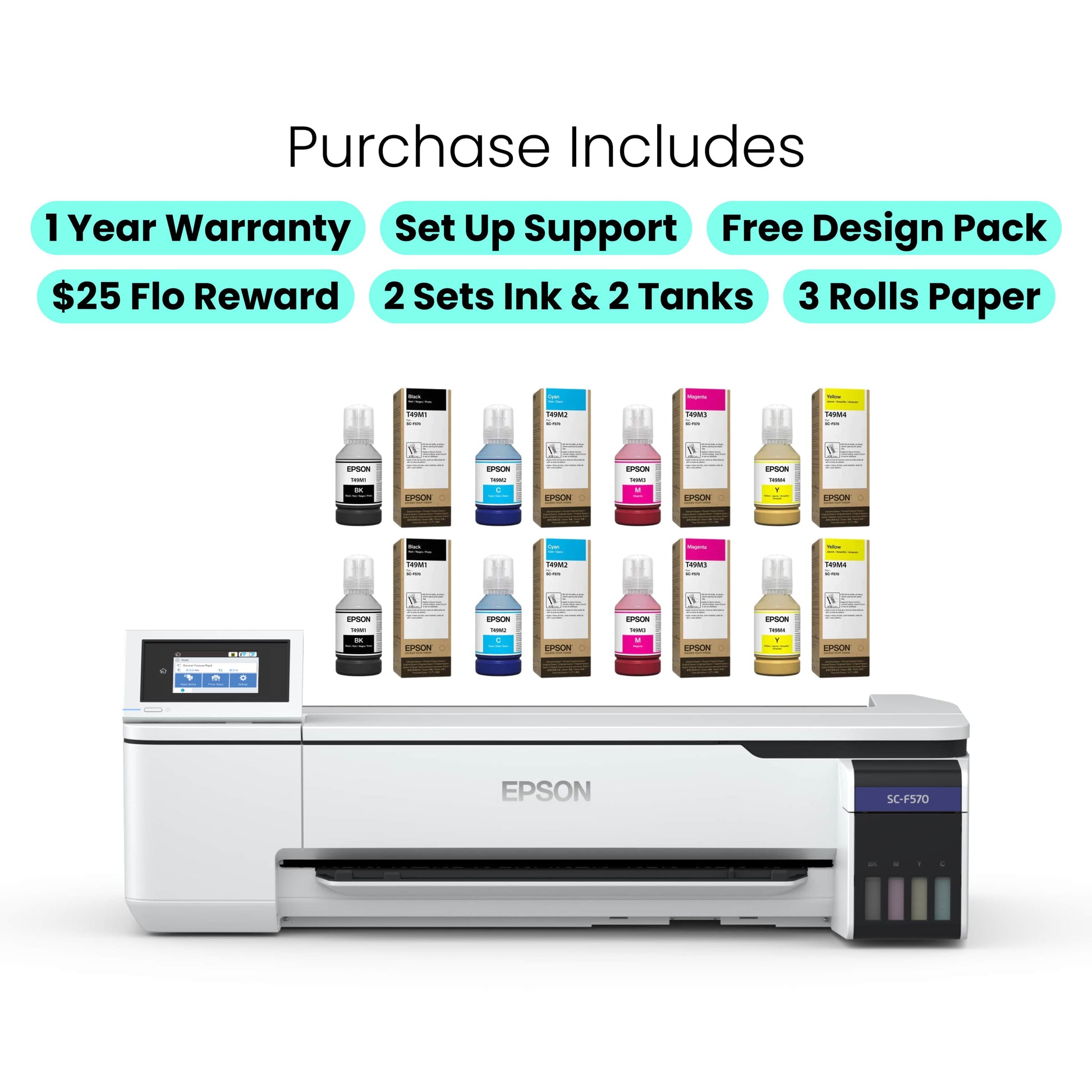 Epson F570 Sublimation Printer-1