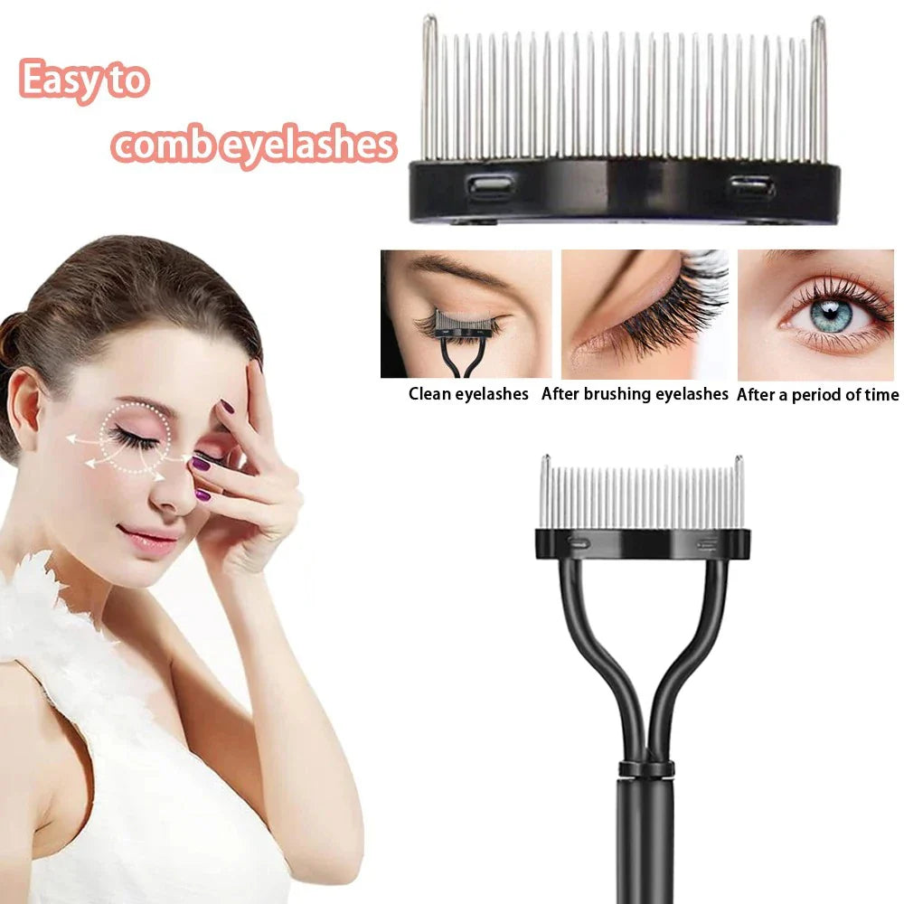 Eyebrow Brush Set With Lash Separator Tools