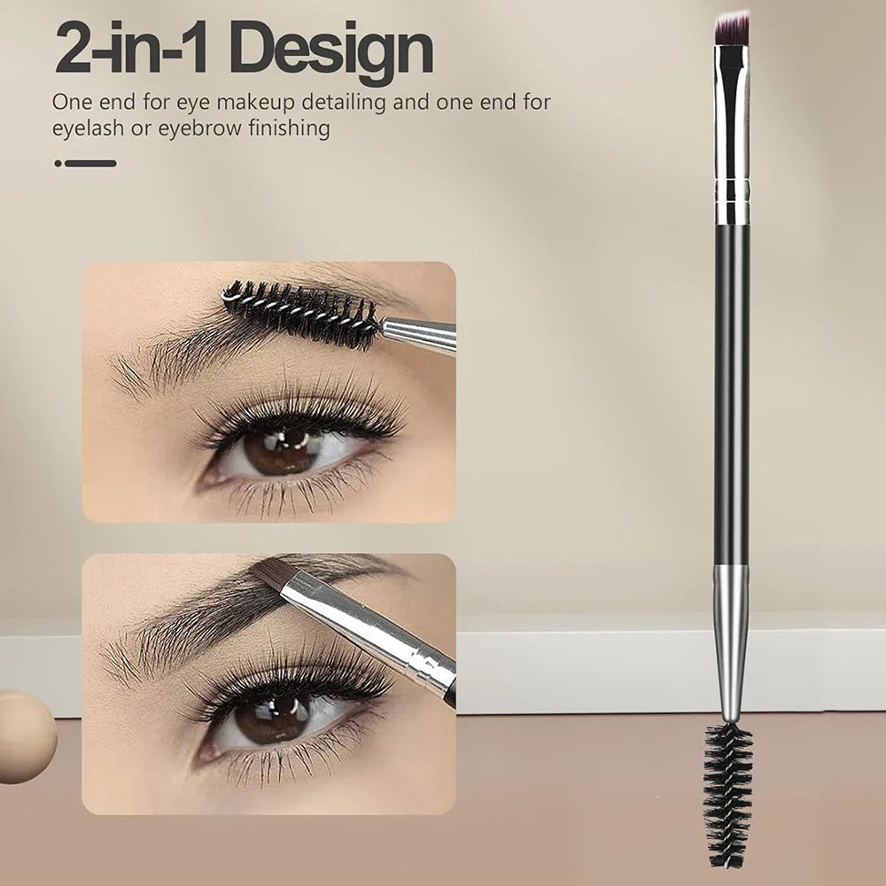 Eyebrow Brush Set With Lash Separator Tools