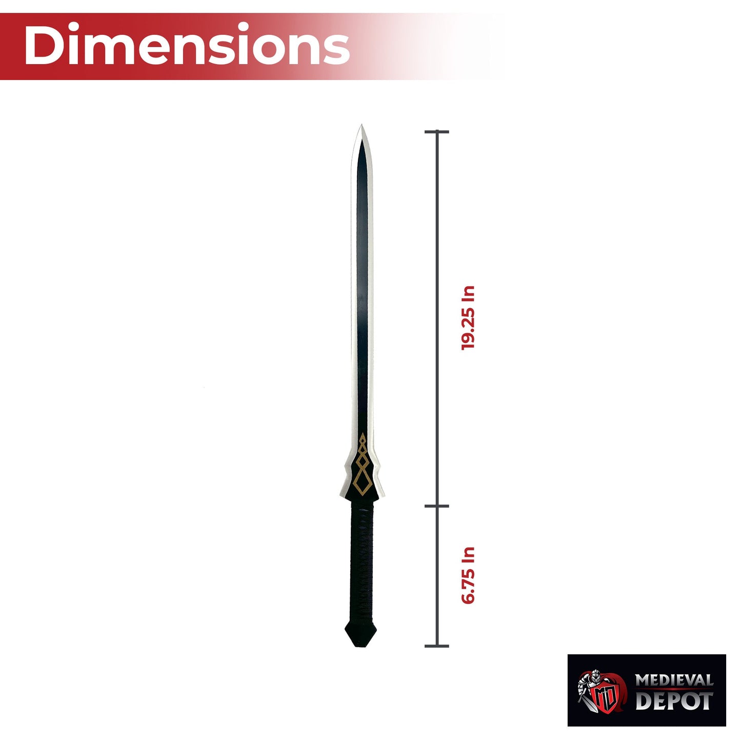 Full Tang Anime Imp Gaming Sword-1