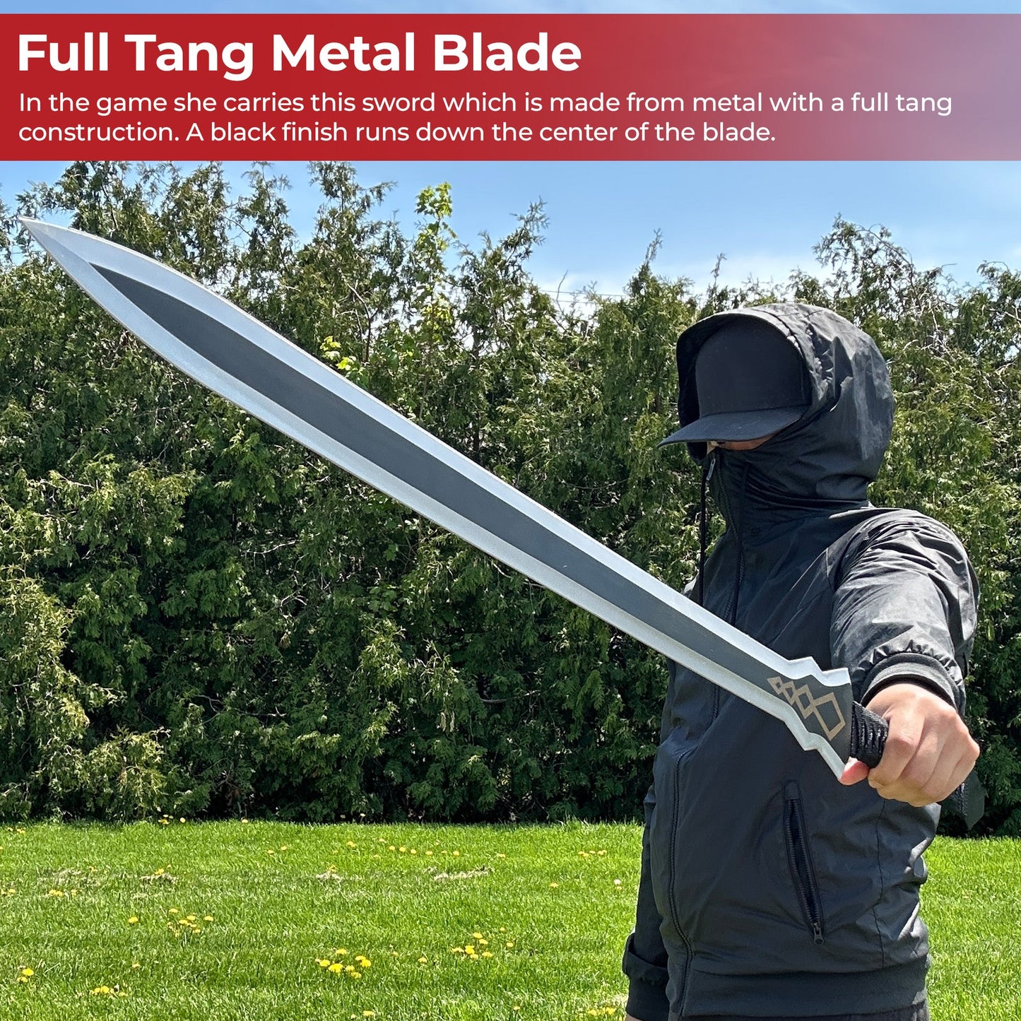 Full Tang Anime Imp Gaming Sword-3