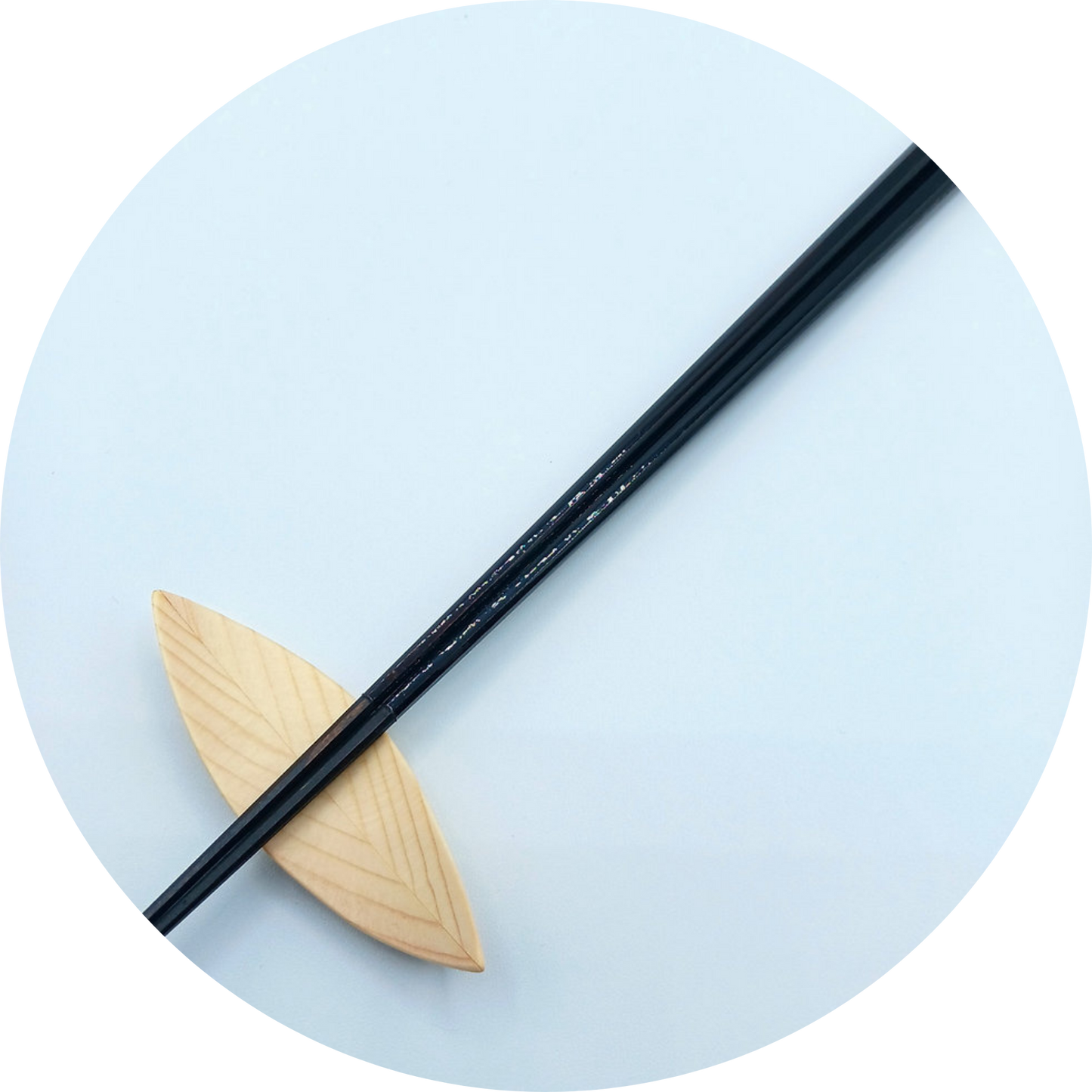 Hashi-Coo Decade Black Octagon Japanese Chopsticks-0
