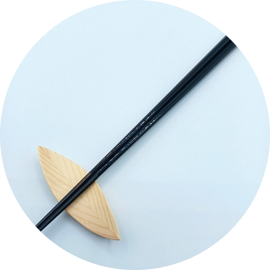 Hashi-Coo Decade Black Octagon Japanese Chopsticks-0