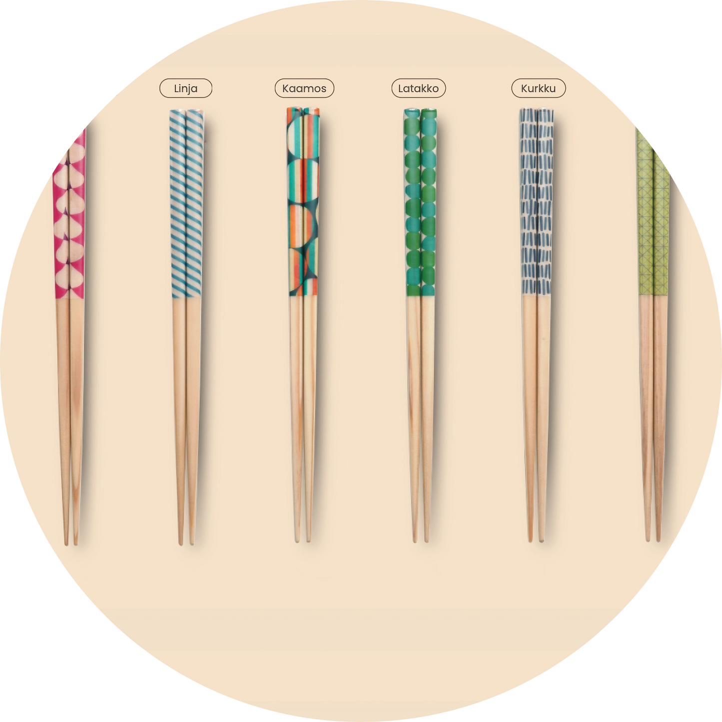 IHANA Japanese Chopsticks - Beautiful Art & Intricate Patterns-0
