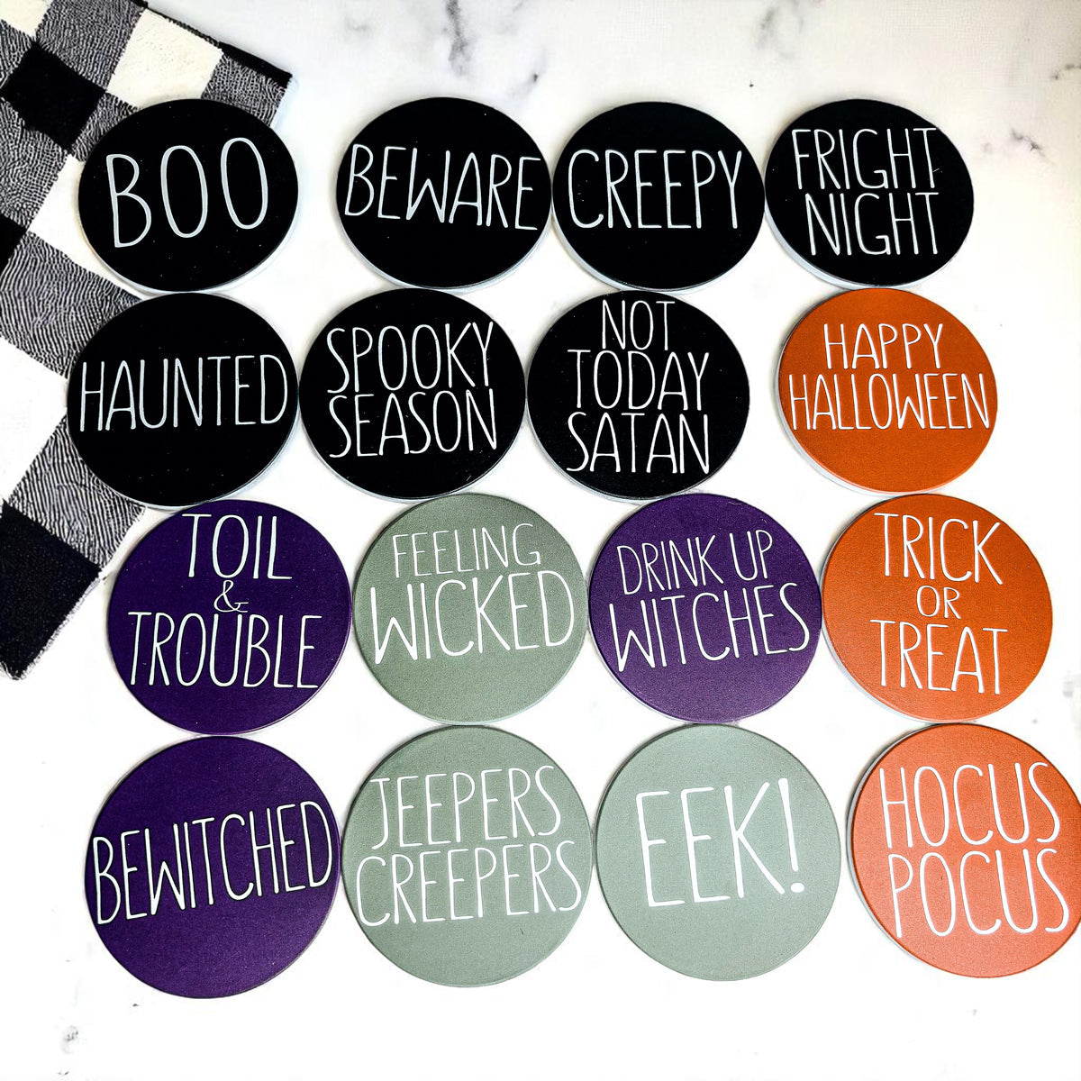 Everyday Festive™ Halloween Coasters