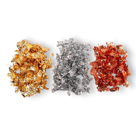 Metallic Gilding Foil Flakes for Resin Crafts-0