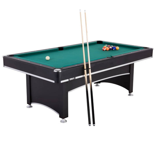 PlayPatch™ 7-Foot 2-in-1 Conversion top Pool Table Ping Pong Table Set