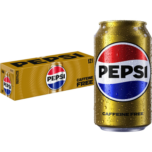 Cola Caffeine Free Soda Pop, 12 Fl Oz, 12 Pack Cans