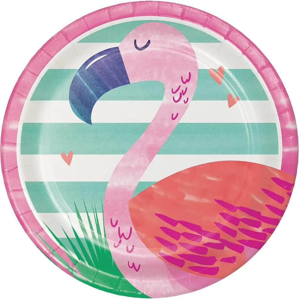 Pineapple Party - 7" Round Dessert Plates (8ct)