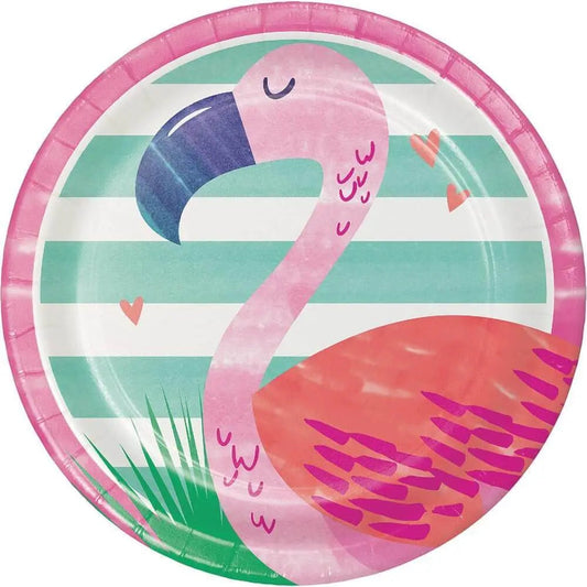 Pineapple Party - 7" Round Dessert Plates (8ct)
