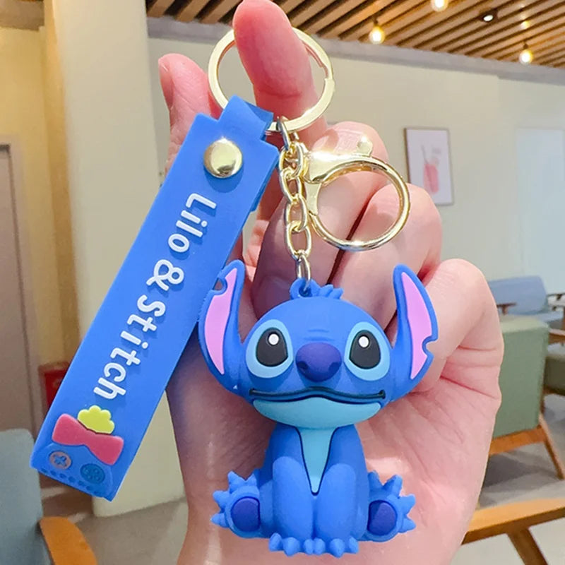 Anime Disney Keychain Mickey Minnie Lilo Stitch-58