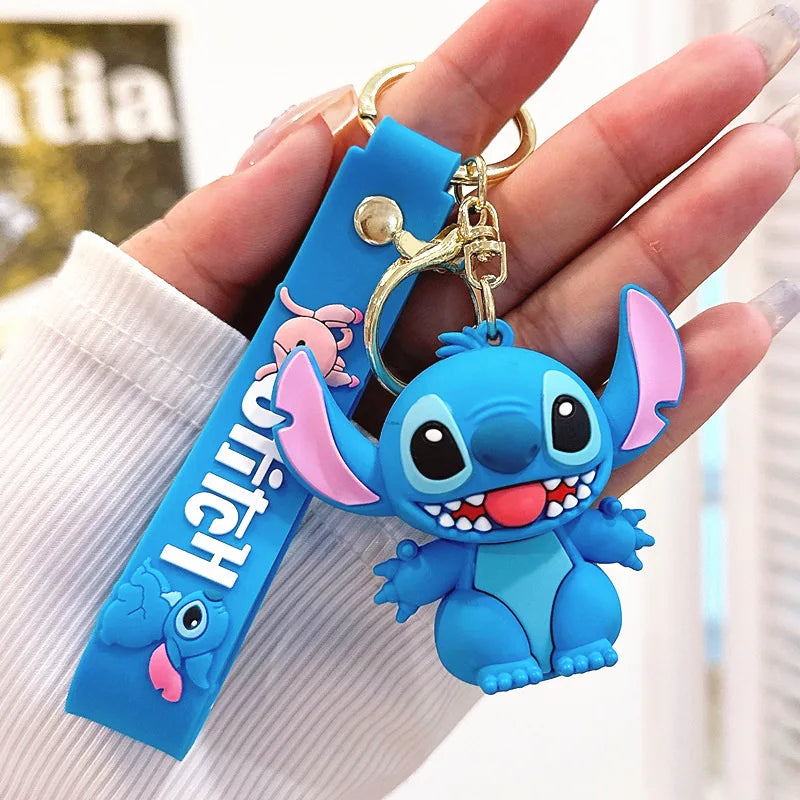 Anime Disney Keychain Mickey Minnie Lilo Stitch-87