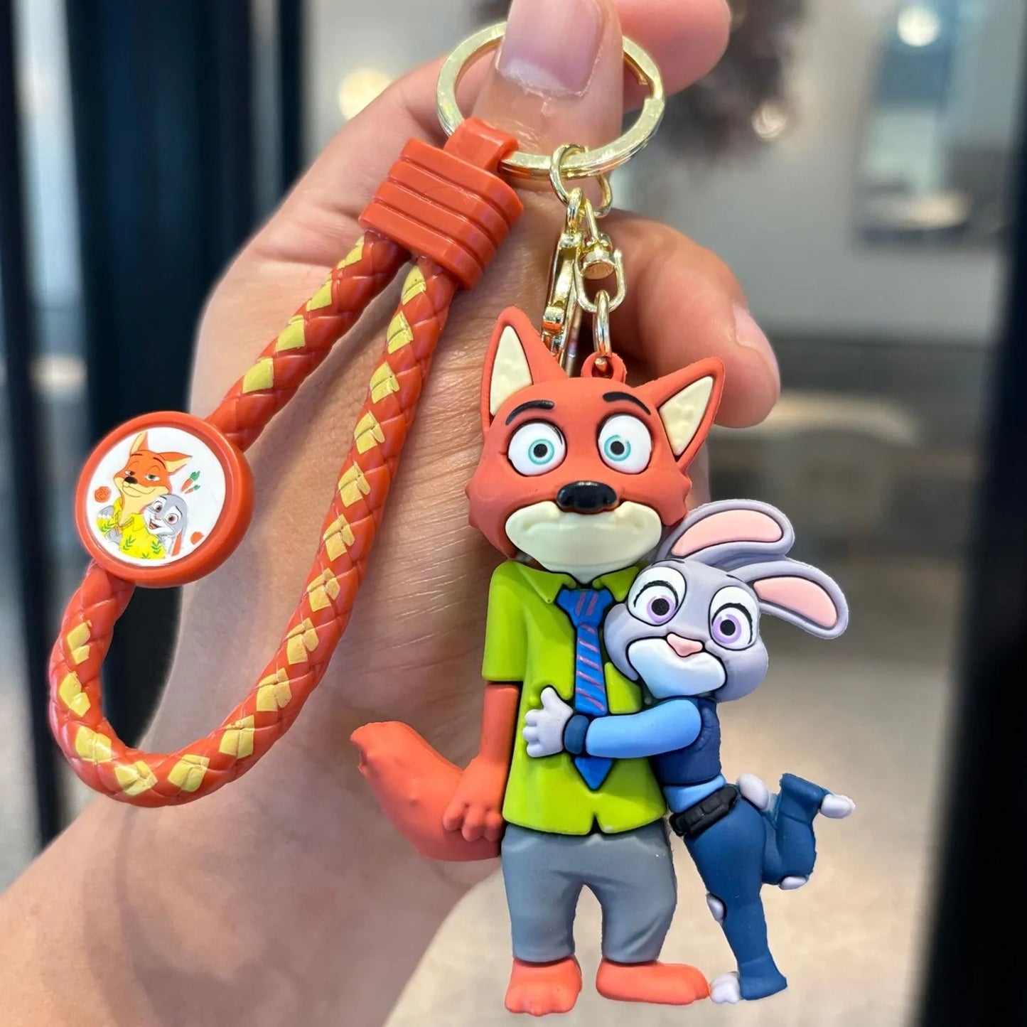 Anime Disney Keychain Mickey Minnie Lilo Stitch-81