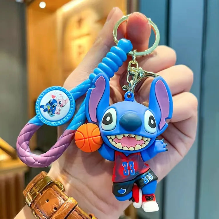 Anime Disney Keychain Mickey Minnie Lilo Stitch-93