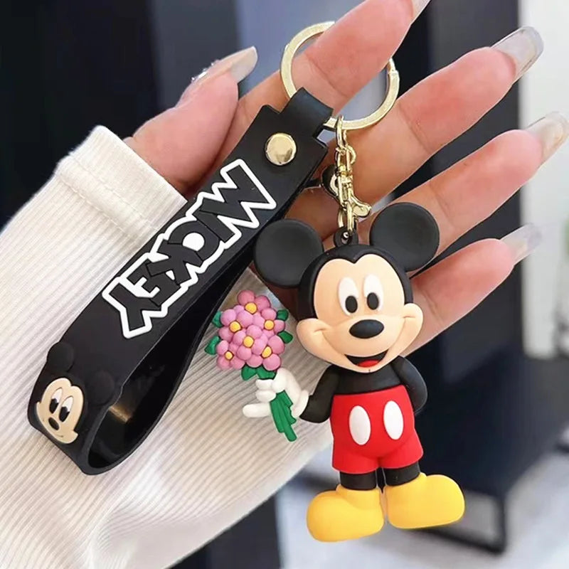 Anime Disney Keychain Mickey Minnie Lilo Stitch-35