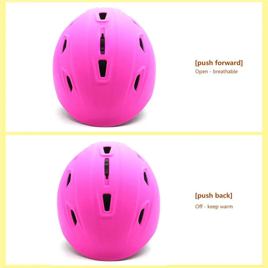 NNEOBA Kids Snowboard Helmet - Adjustable Winter