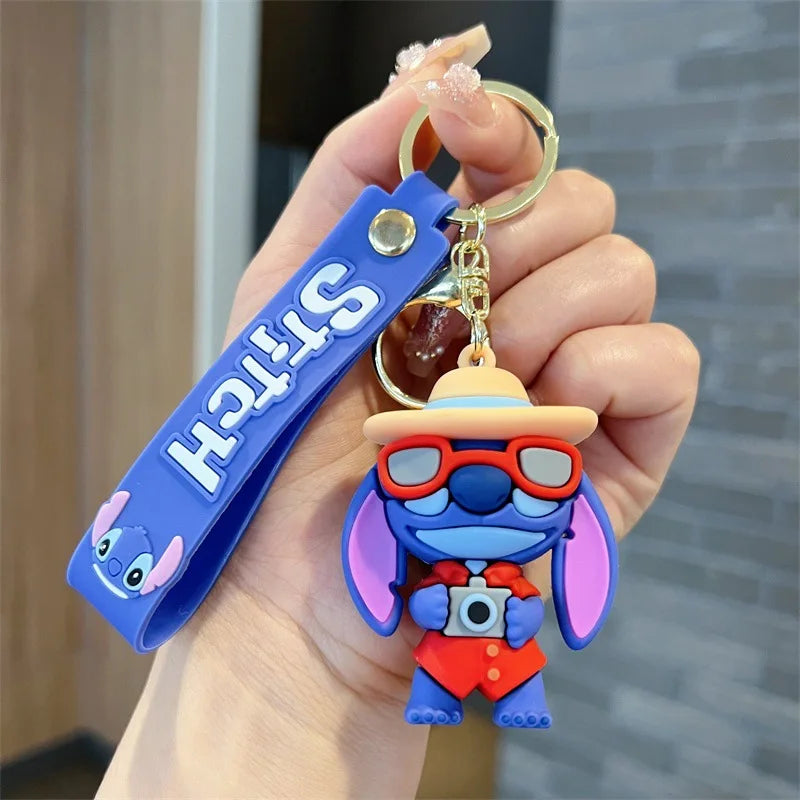 Anime Disney Keychain Mickey Minnie Lilo Stitch-71
