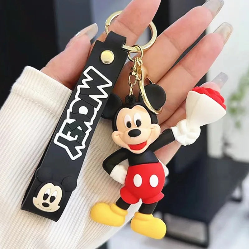 Anime Disney Keychain Mickey Minnie Lilo Stitch-29