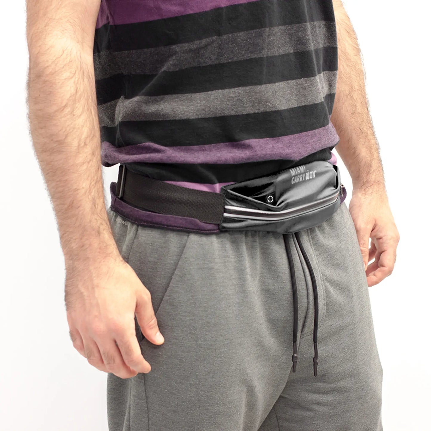 Water-Resistant Workout Belt Bag-1