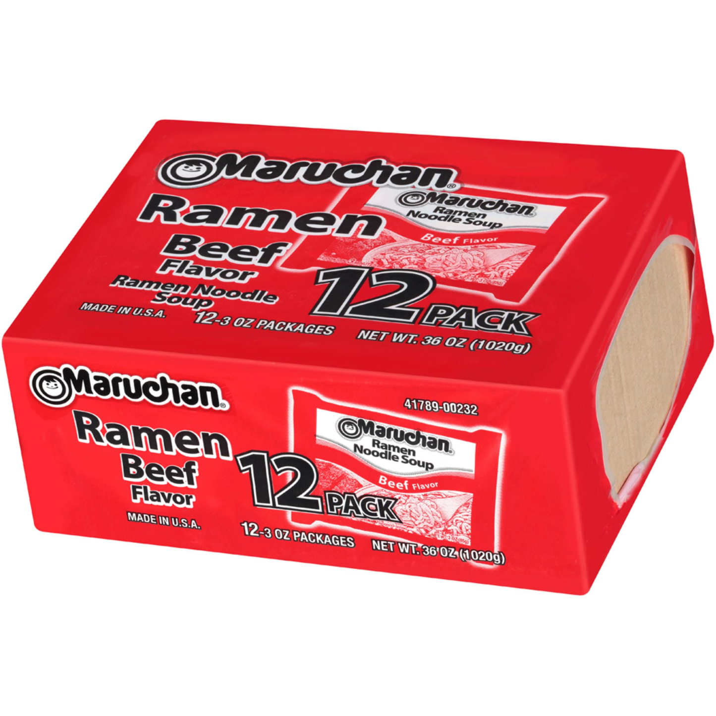 Maruchan Beef Flavor Ramen Noodle Soup image 0
