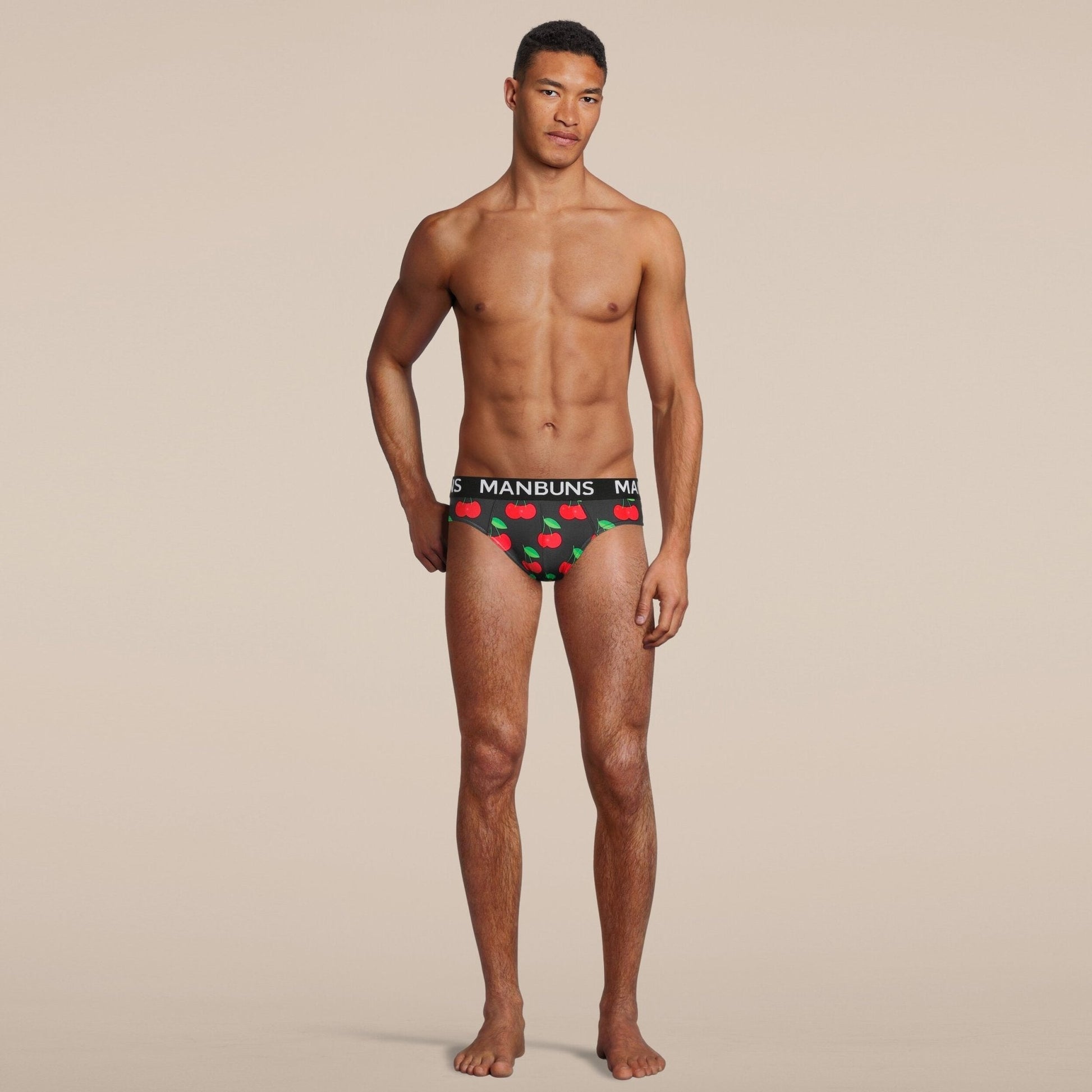 Men's Cherry Brief Underwear-1