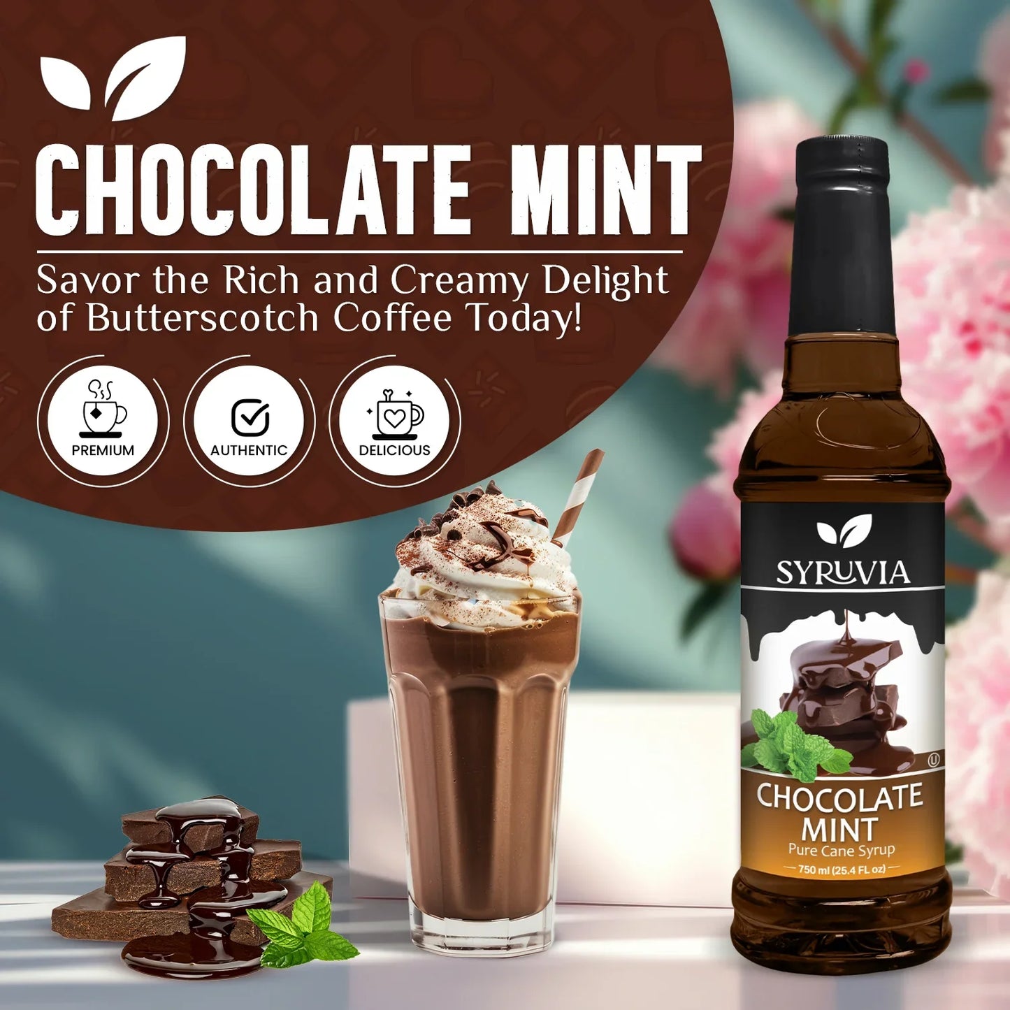 Chocolate Mint Syrup
