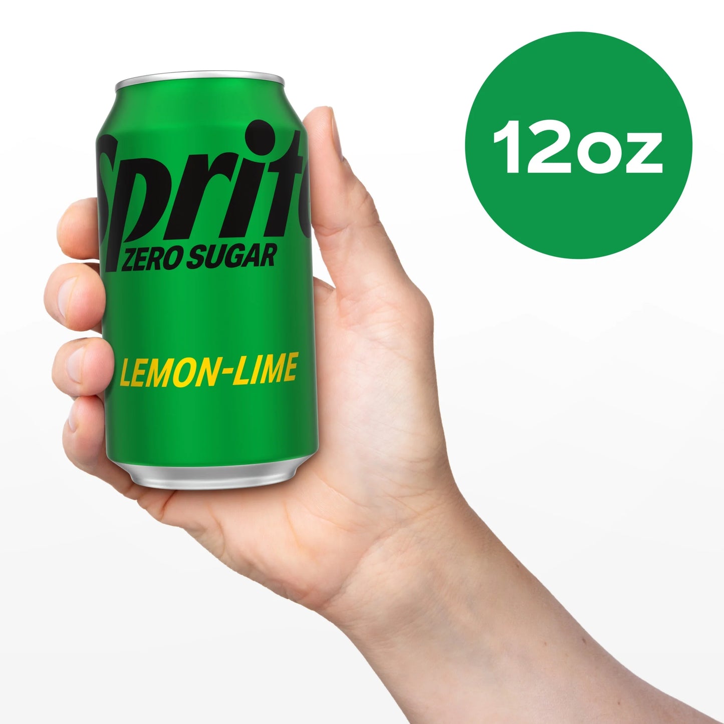 Zero Sugar Lemon Lime Soda Pop, 12 Fl Oz, 12 Pack Cans