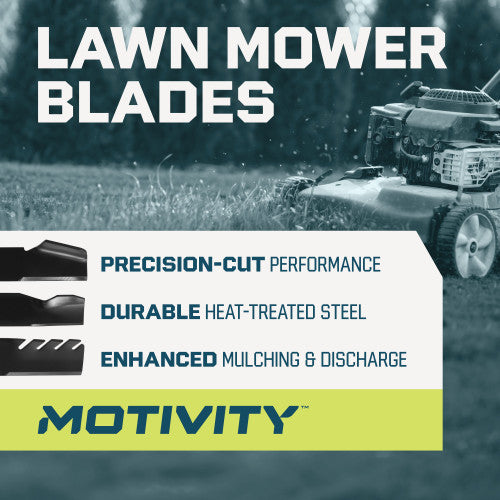 High Lift Mower Blade For MTD White 42" Decks 742-04087, 742-0499, 742-0503, 742-0508, 942-04087, 942-0499, 942-0508 - 2 Pack