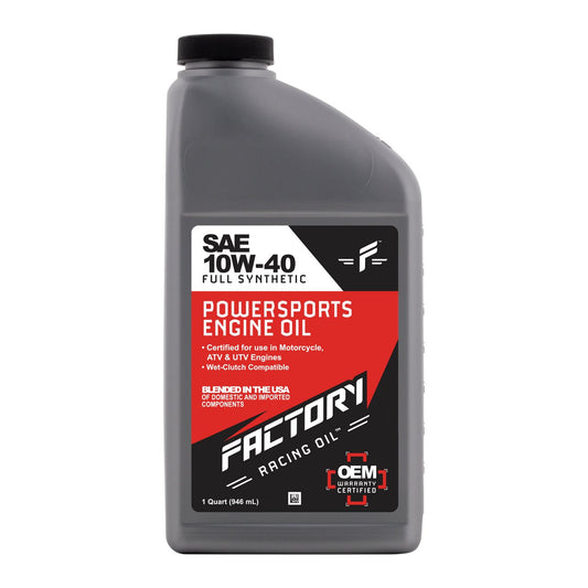 10W-40 Full Synthetic 2.5 Quart Oil Change Kit fits Suzuki LT-Z250 Quadsport