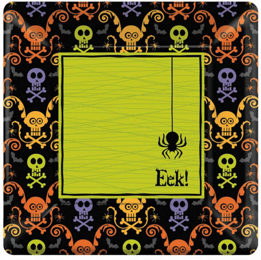 Happy Halloween Spooky Paper Plates (Pack of 8)