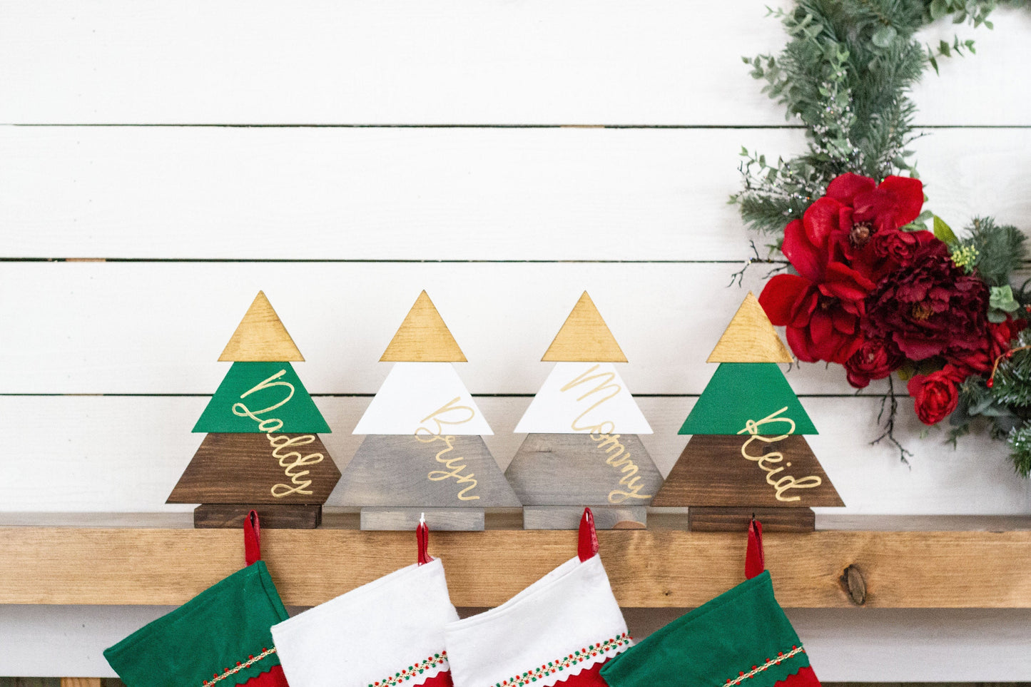 Christmas Tree Stocking Holder