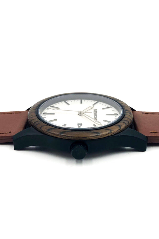 Inverness - Walnut & Brown Leather