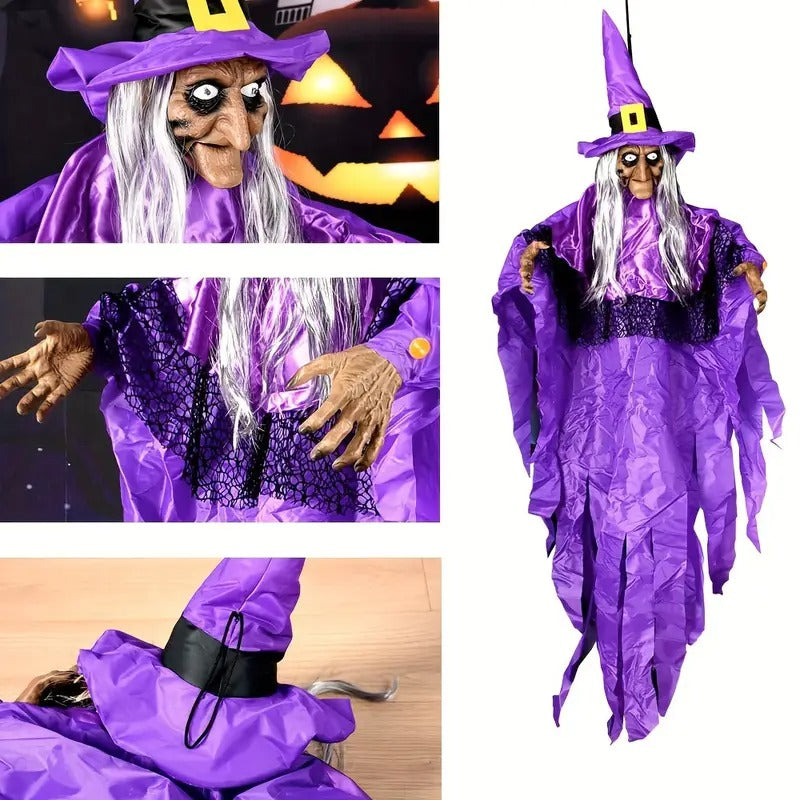 Everyday Festive™ Spooky Witch Costume Halloween Hanging Decoration
