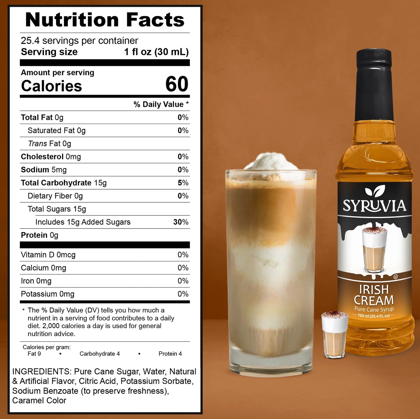 Irish Cream Syrup