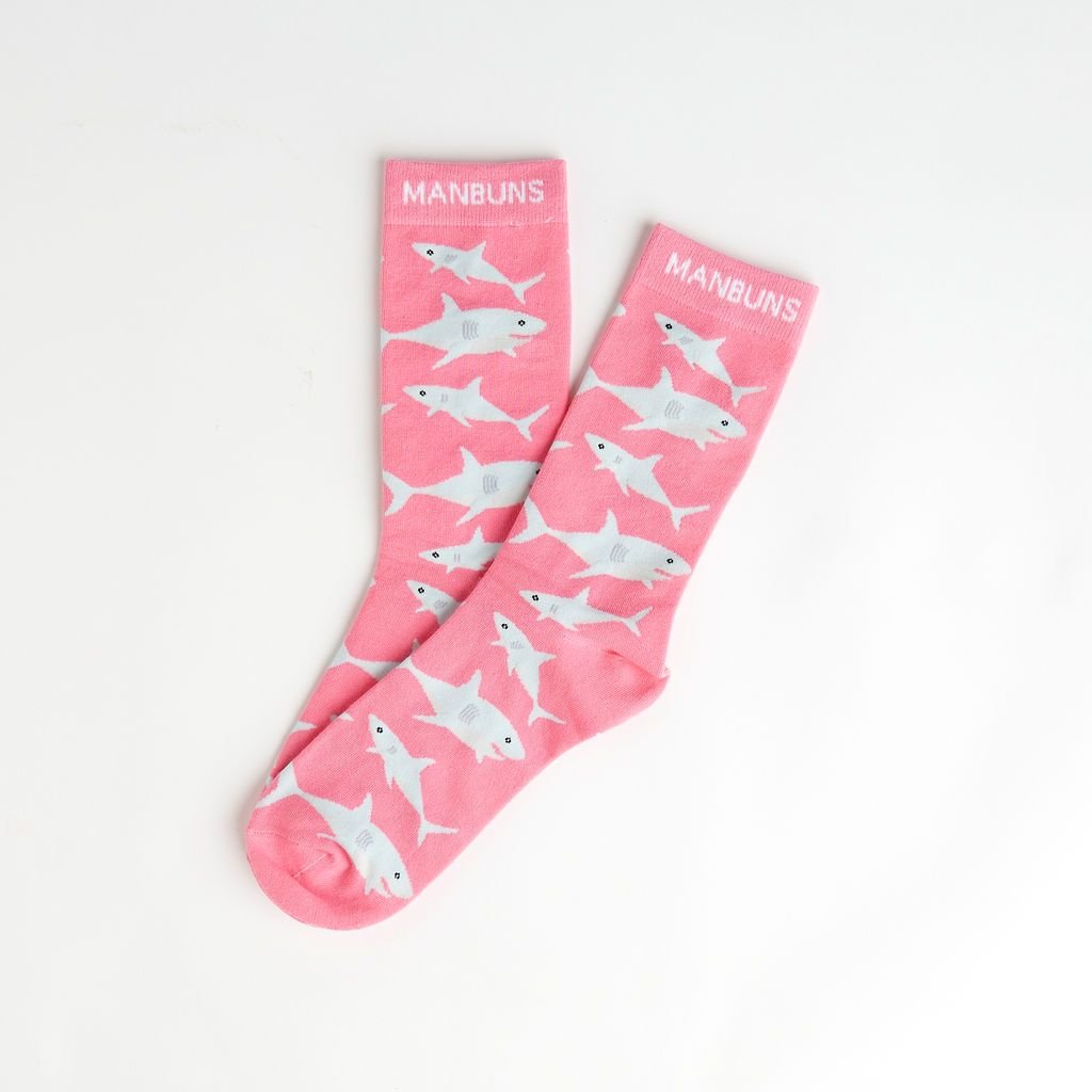 Men's Baby Shark Boxer Brief Underwear with Pouch and Sock Set-3