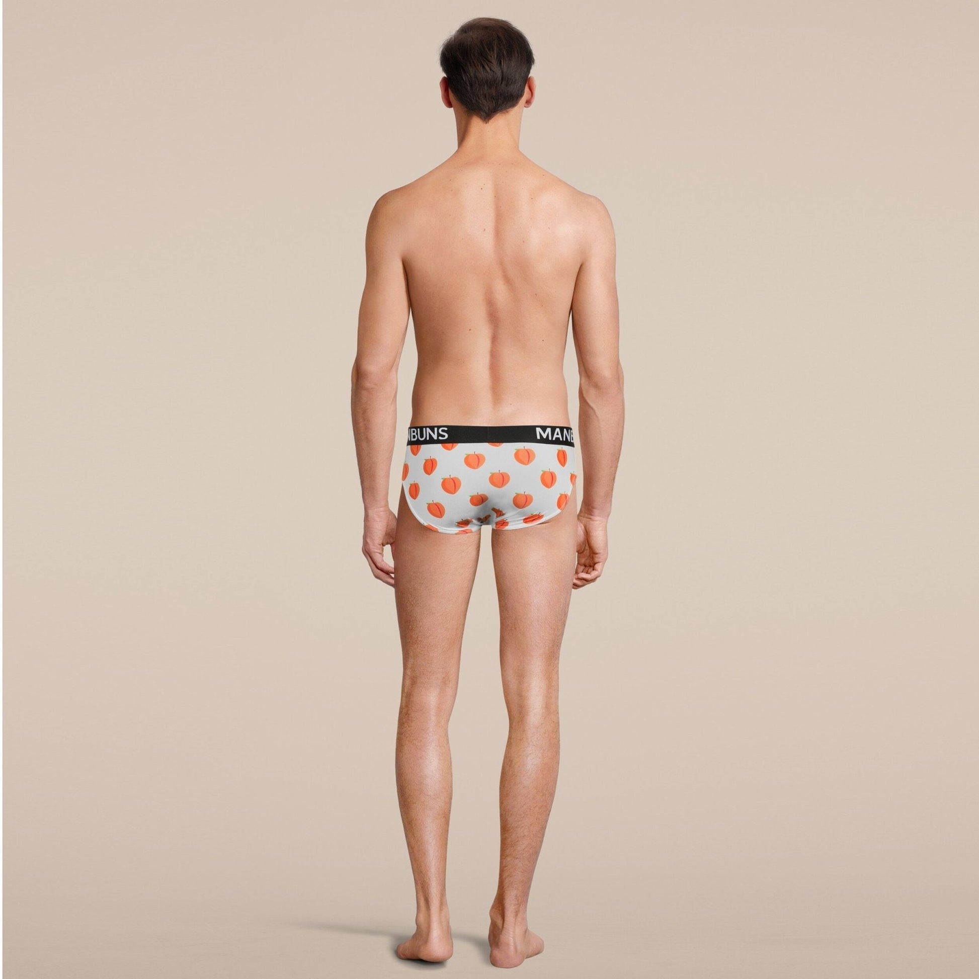 Men's Peach Brief Underwear-3