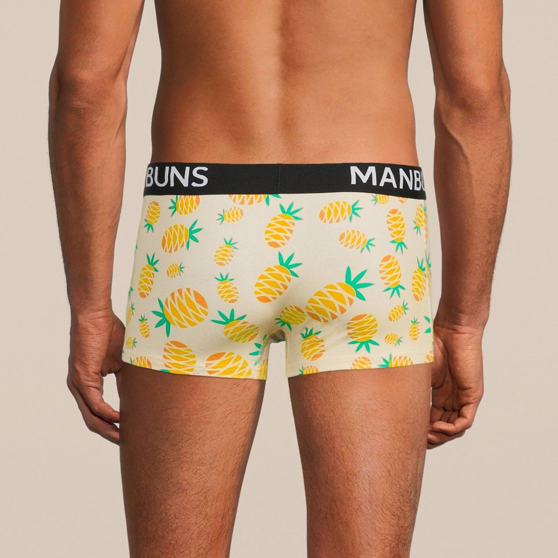 Men's Pineapple Boxer Trunk Underwear-2